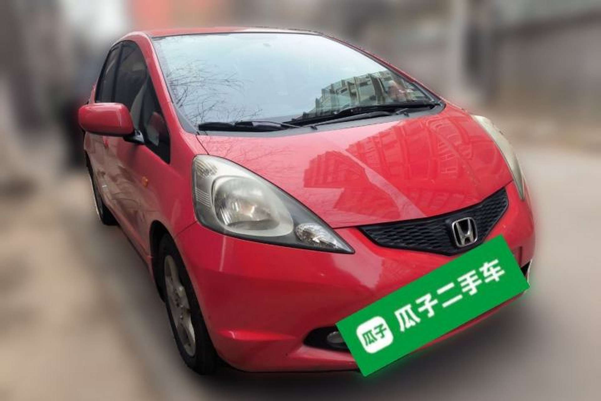 Used Honda Fit 2008 1.3L automatic comfort version Front Right 45 Deg