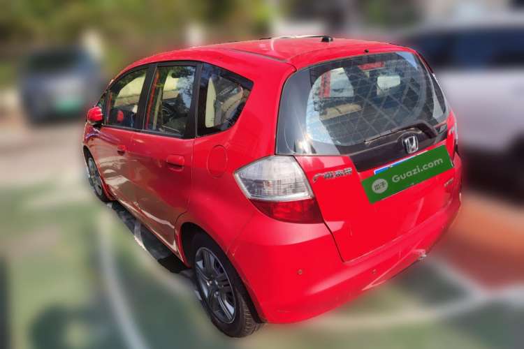 Used Honda Fit 2008 1.3L automatic comfort version Rear Left 45 Deg