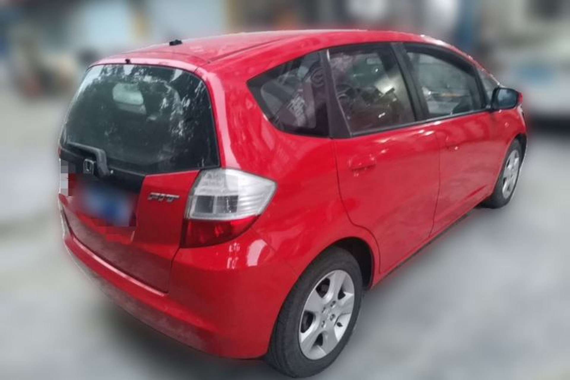 Used Honda Fit 2008 1.5L automatic luxury edition Rear Right 45 Deg