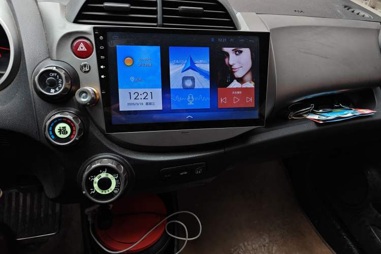 Used Honda Fit 2008 1.3L manual comfort version Audio And AC Panel
