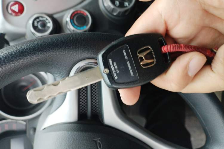 Used Honda Fit 2008 1.5L automatic luxury edition Vehicle Key