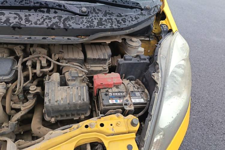 Used Honda Fit 2008 1.3L automatic comfort version Engine Bay Left