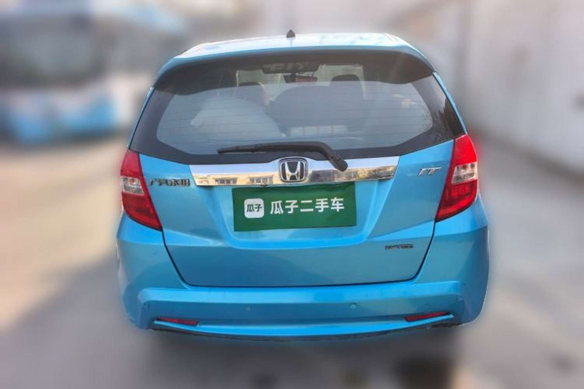 Used Honda Fit 2011 1.5L automatic panoramic sunroof version Rear