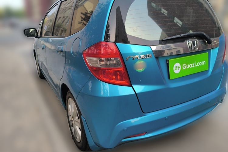 Used Honda Fit 2011 1.5L Automatic Luxury Edition Rear Left 45 Deg