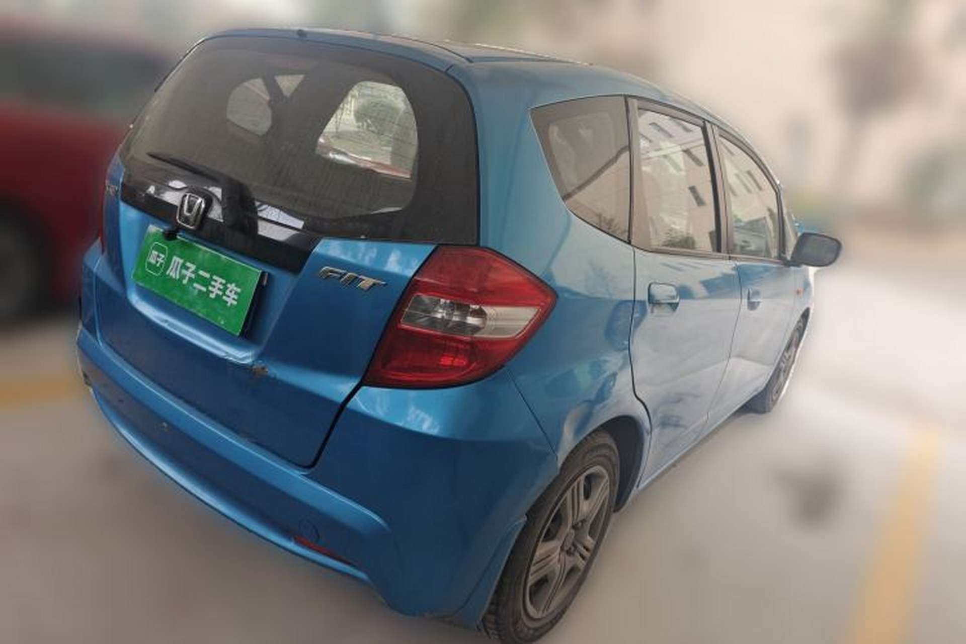 Used Honda Fit 2011 1.3L manual Comfort version Rear Right 45 Deg