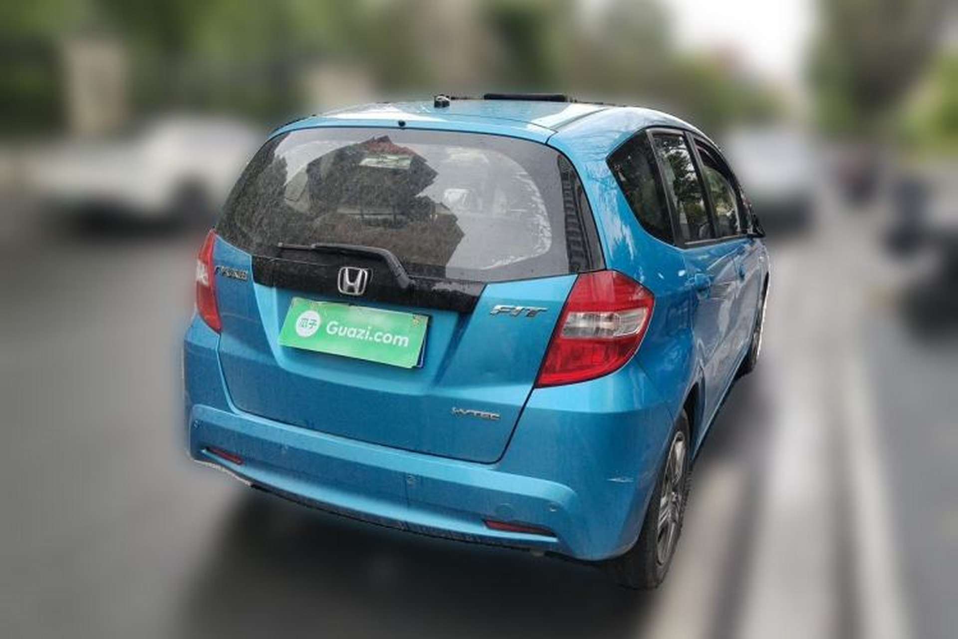 Used Honda Fit 2011 1.3L automatic comfort version Rear Right 45 Deg
