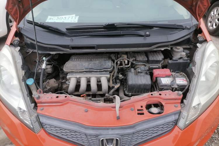 Used Honda Fit 2011 1.3L manual Comfort version Engine Bay