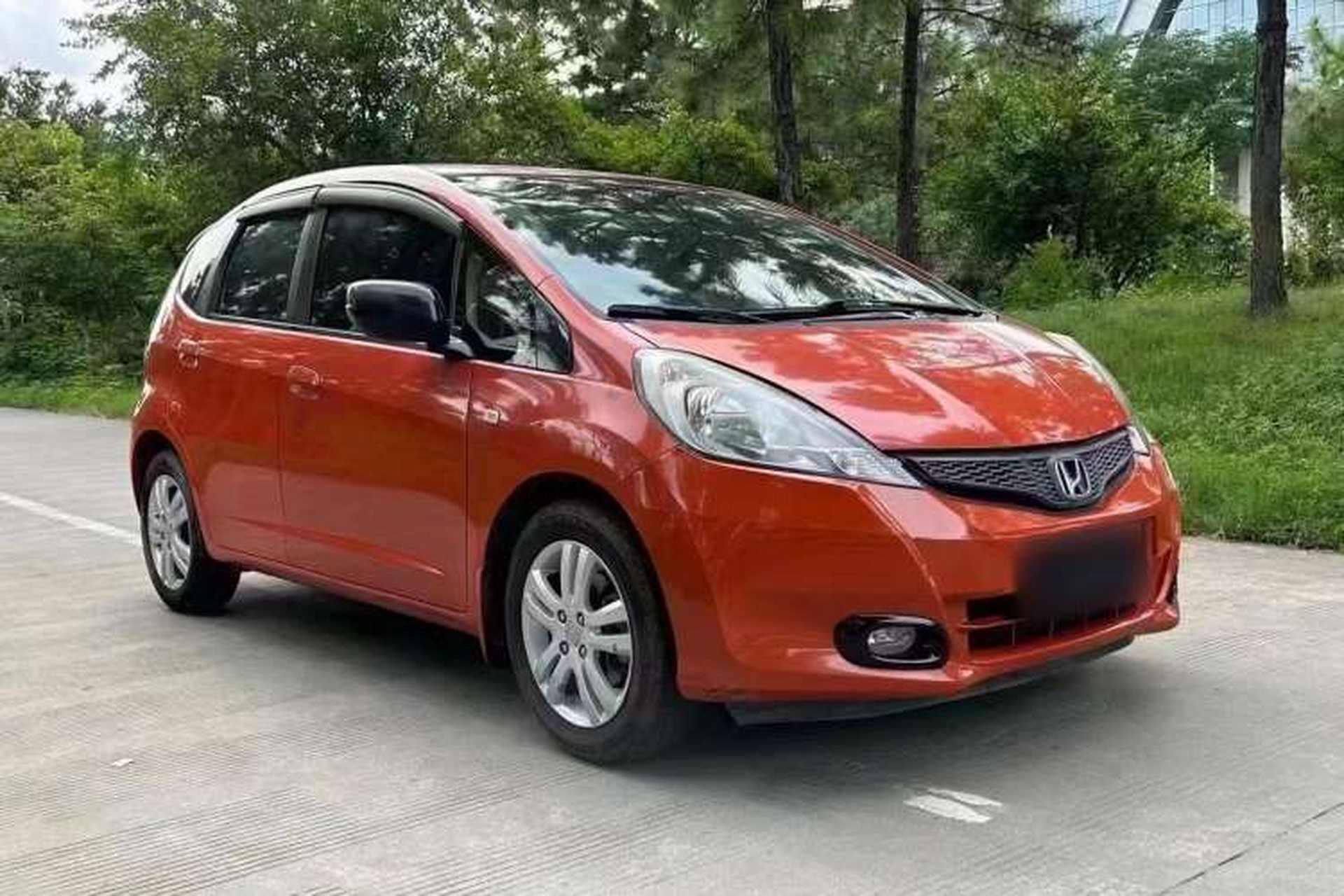 Used Honda Fit 2011 1.3L manual Comfort version Front Right 45 Deg