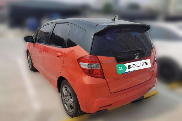 Used Honda Fit 2011 1.3L automatic comfort version Rear Left 45 Deg