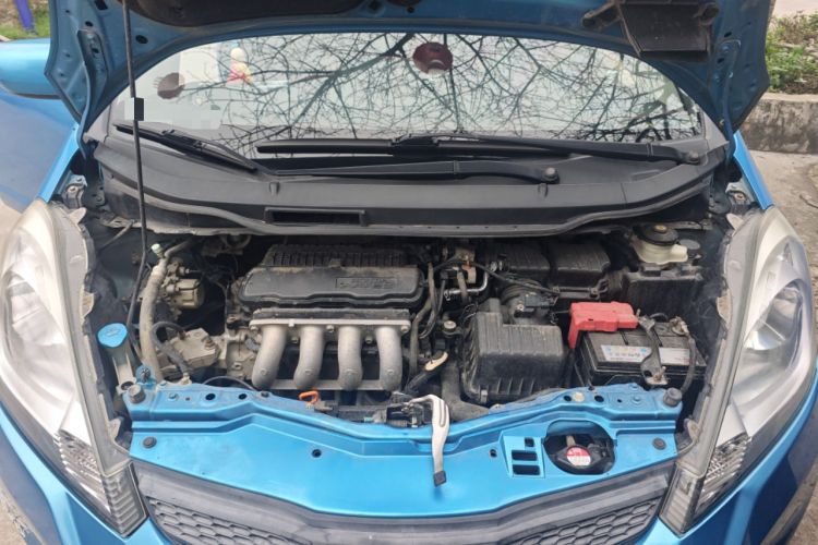 Used Honda Fit 2011 1.3L manual Comfort version Engine Bay