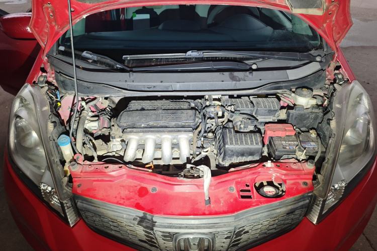 Used Honda Fit 2011 1.3L manual Comfort version Engine Bay