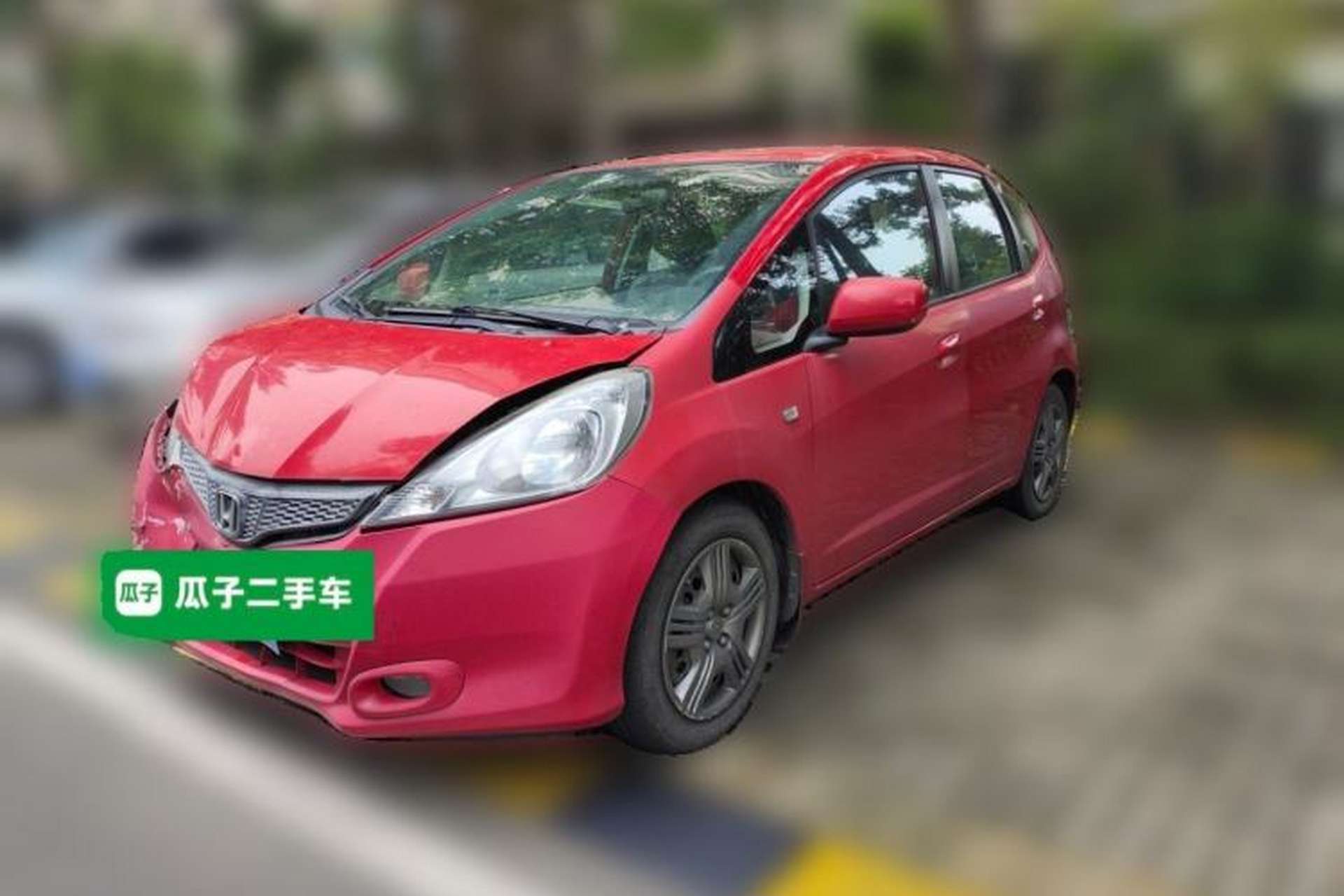 Used Honda Fit 2011 1.3L automatic comfort version Front Left 45 Deg