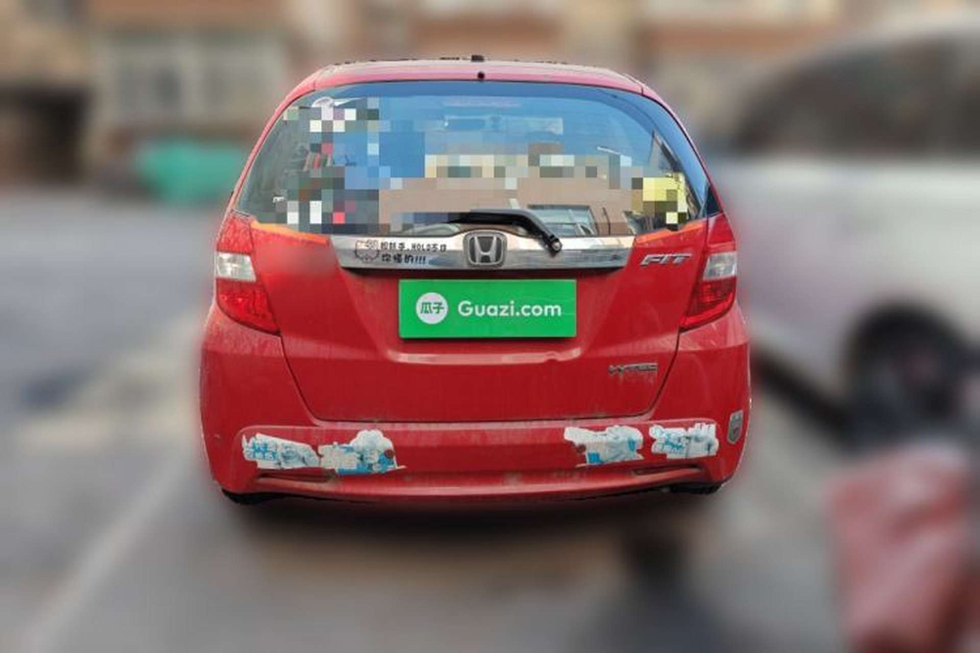 Used Honda Fit 2011 1.5L manual luxury version Rear