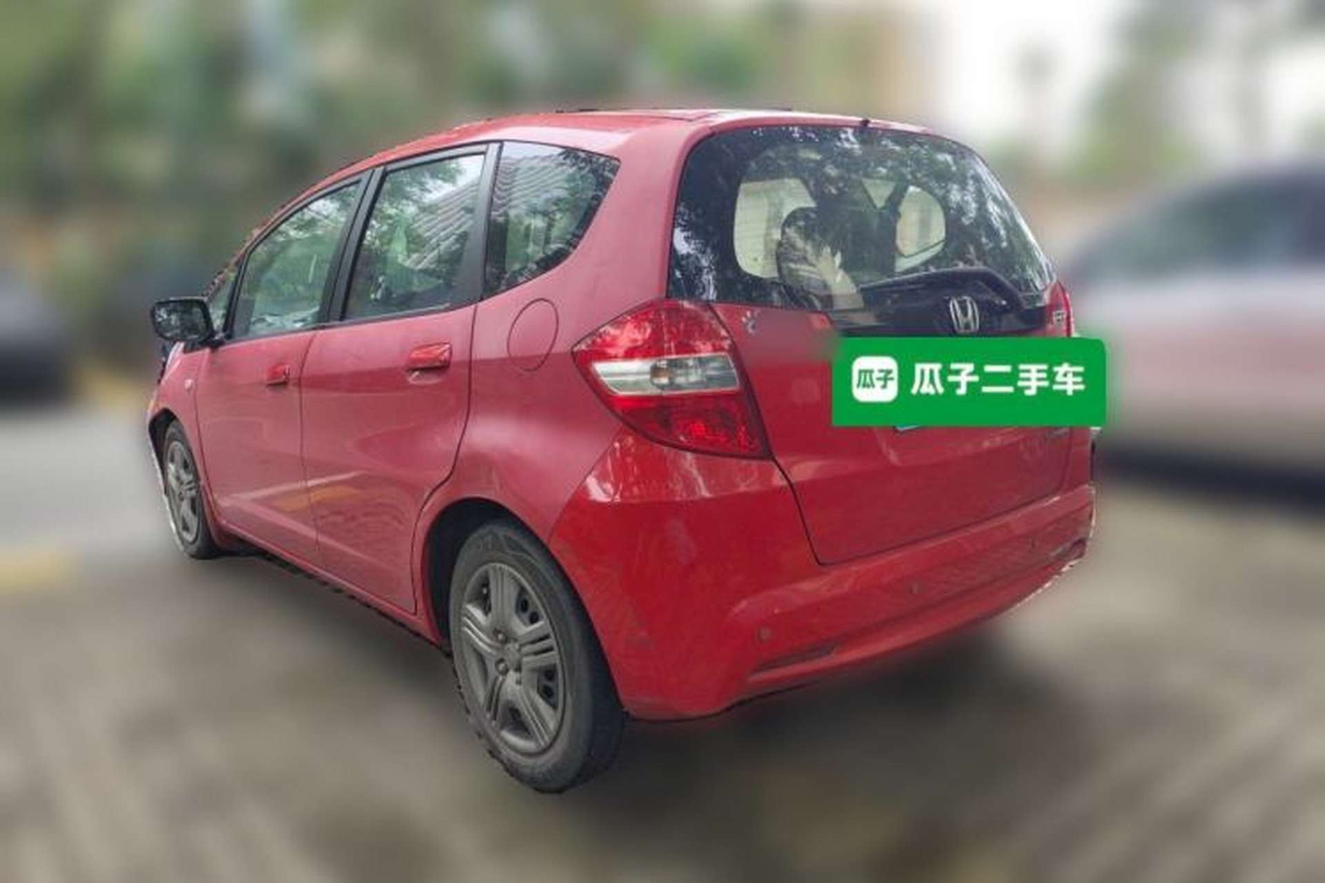 Used Honda Fit 2011 1.3L automatic comfort version Rear Left 45 Deg