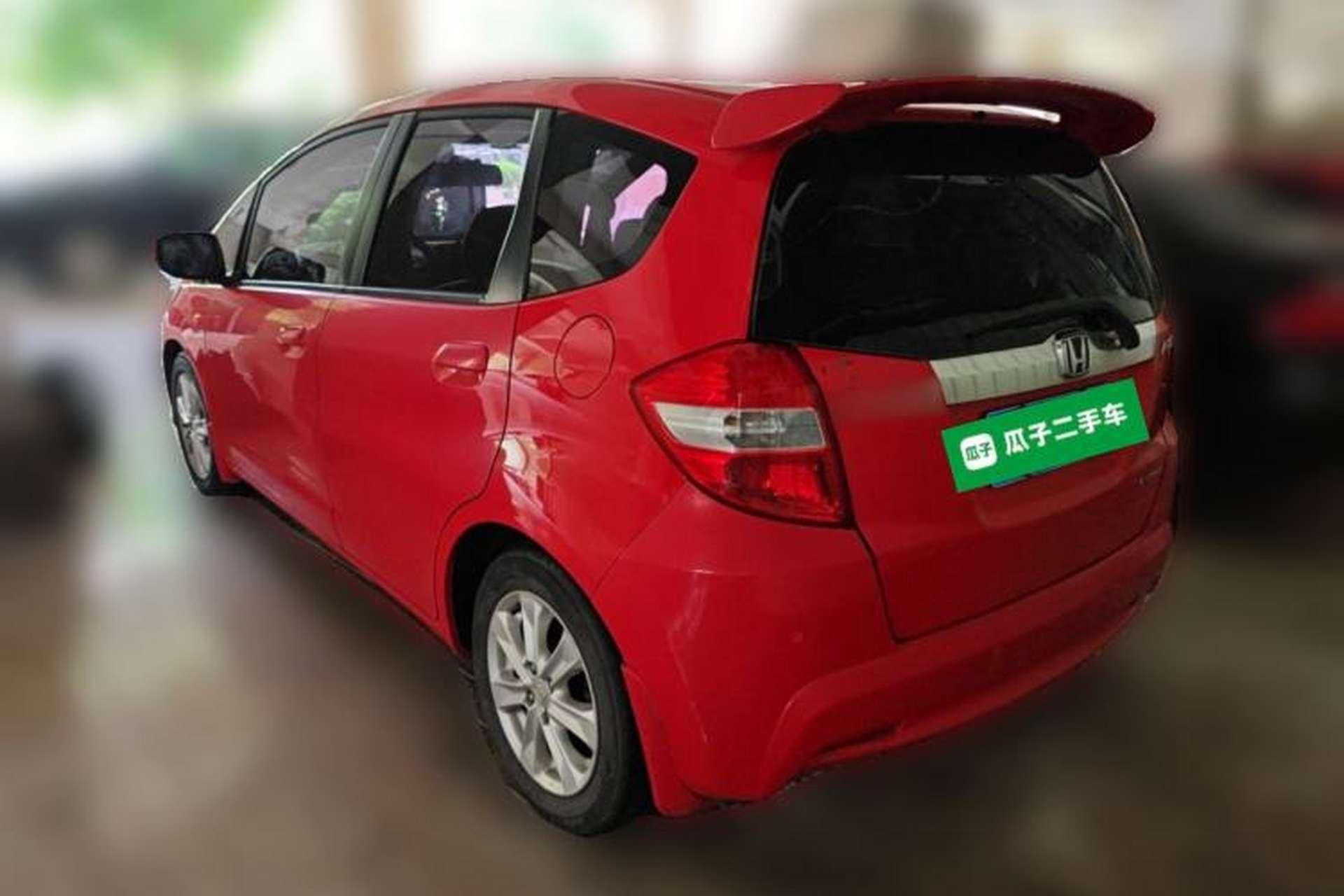 Used Honda Fit 2011 1.5L Automatic Luxury Edition Rear Left 45 Deg