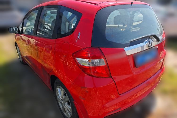Used Honda Fit 2011 1.5L Automatic Luxury Edition Rear Left 45 Deg