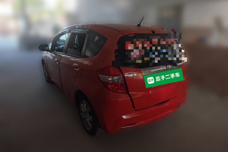 Used Honda Fit 2011 1.5L Automatic Luxury Edition Rear Left 45 Deg