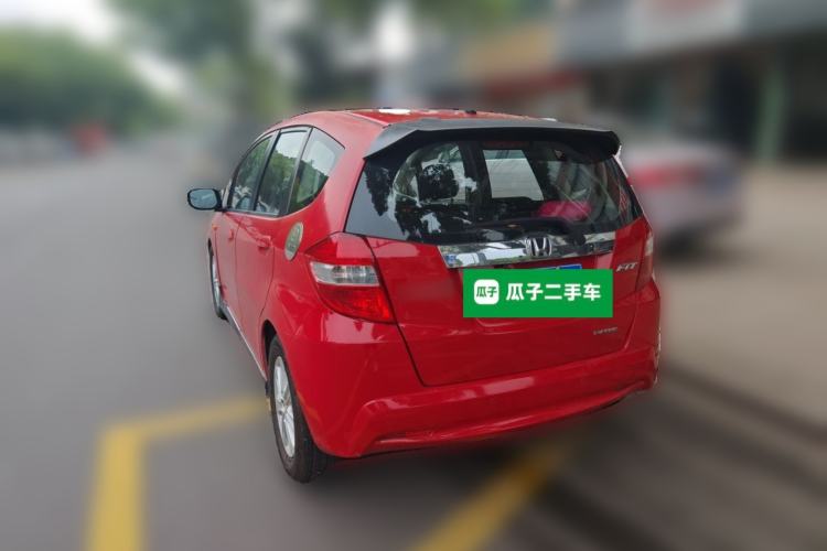 Used Honda Fit 2011 1.5L Automatic Luxury Edition Rear Left 45 Deg
