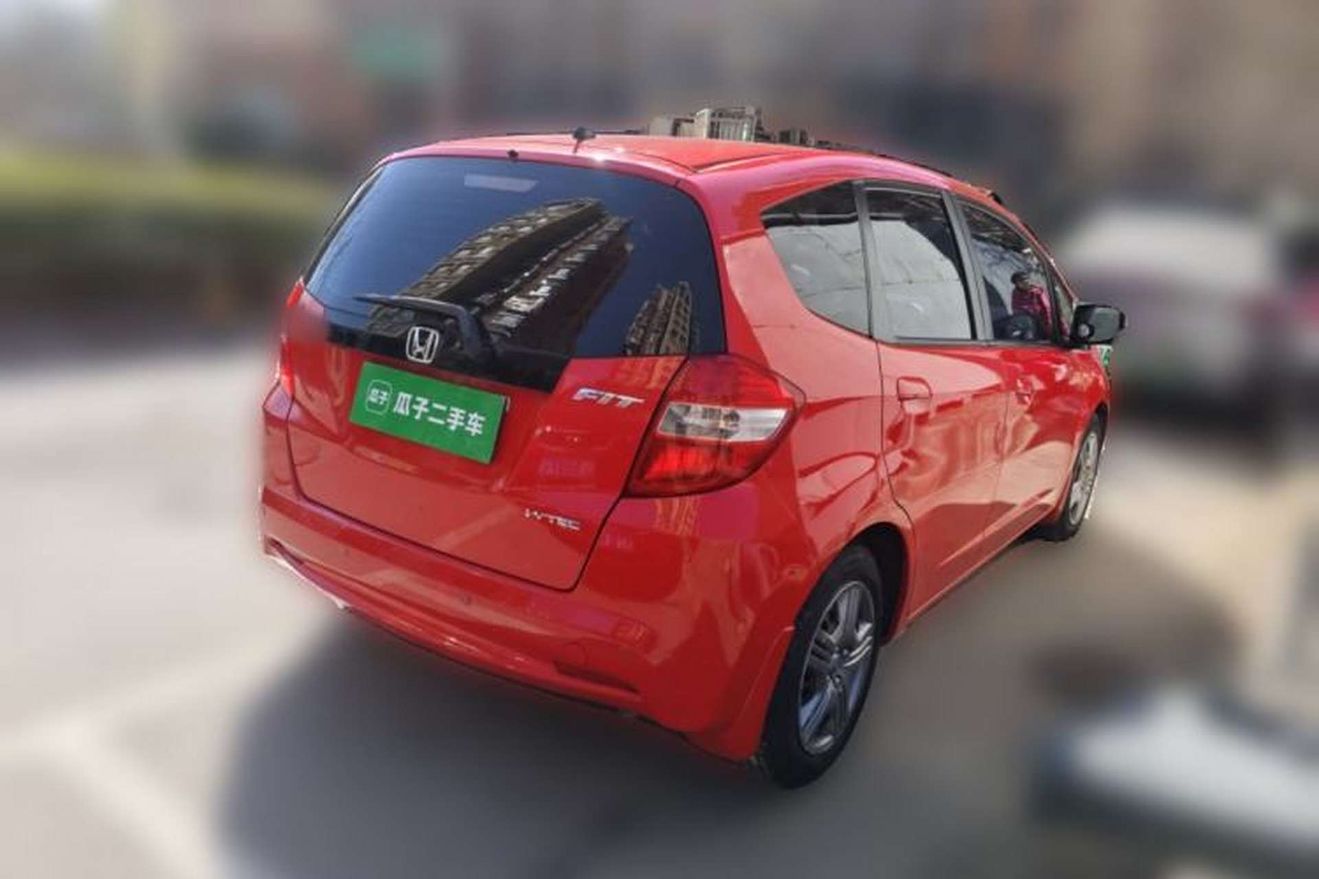 Used Honda Fit 2011 1.3L automatic comfort version Rear Right 45 Deg