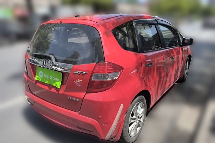 Used Honda Fit 2011 1.5L Automatic Luxury Edition Rear Right 45 Deg