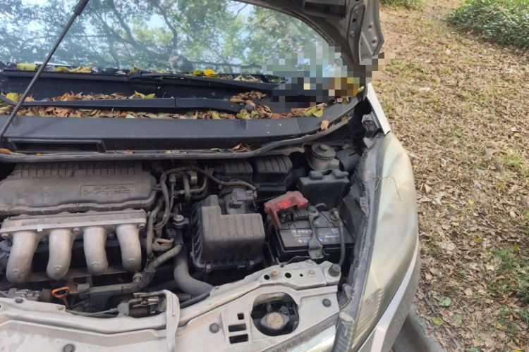 Used Honda Fit 2011 1.5L Automatic Luxury Edition Engine Bay Left