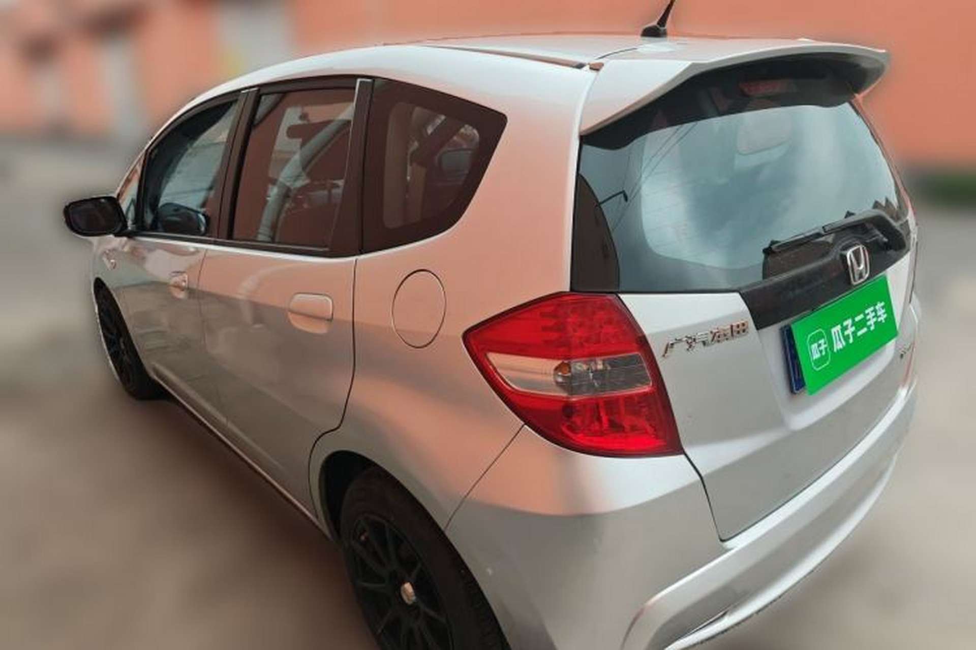Used Honda Fit 2011 1.3L automatic comfort version Rear Left 45 Deg