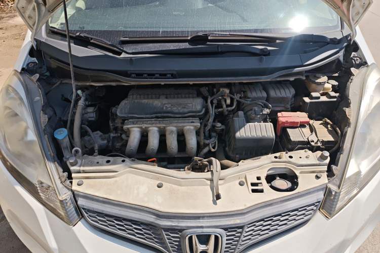 Used Honda Fit 2011 1.3L manual Comfort version Engine Bay