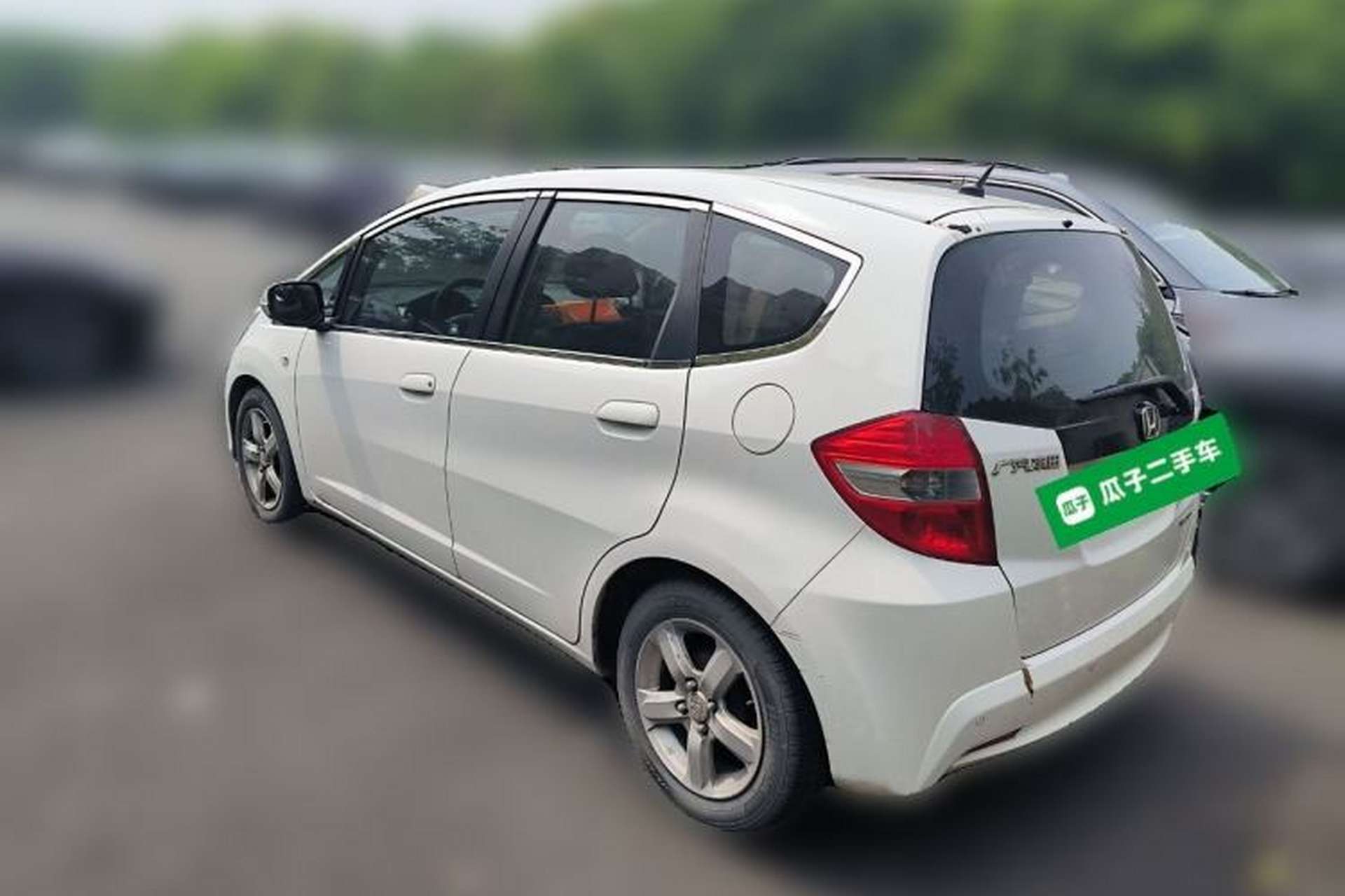 Used Honda Fit 2011 1.3L automatic comfort version Rear Left 45 Deg