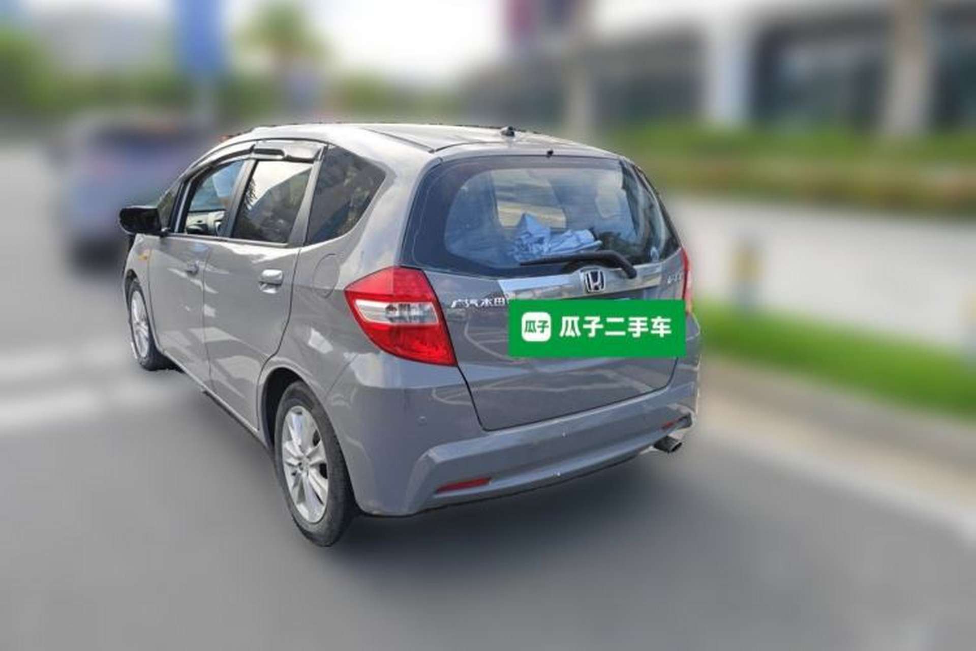Used Honda Fit 2011 1.5L Automatic Luxury Edition Rear Left 45 Deg