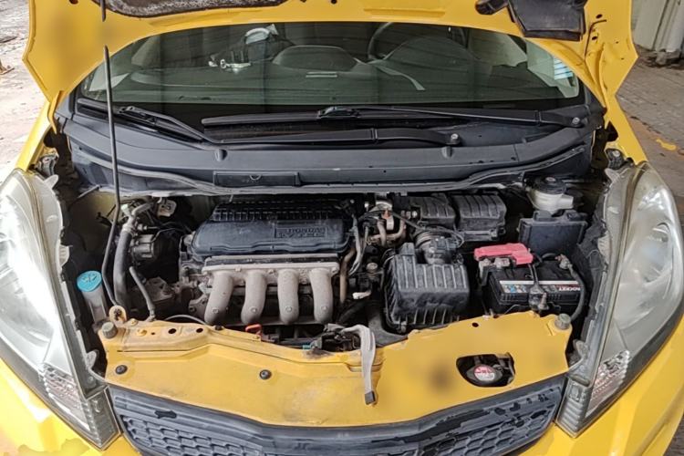 Used Honda Fit 2011 1.3L manual Comfort version Engine Bay