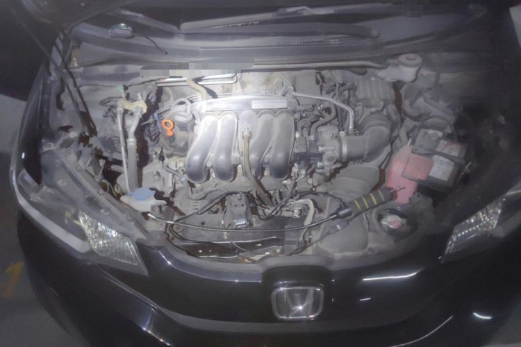 Used Honda Fit 2014 1.5L LX CVT Comfort Model Engine Bay