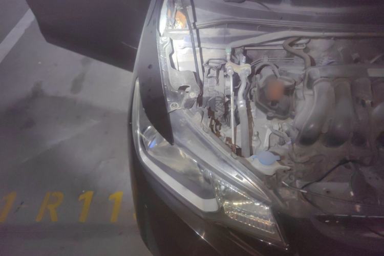 Used Honda Fit 2014 1.5L LX CVT Comfort Model Engine Bay Right