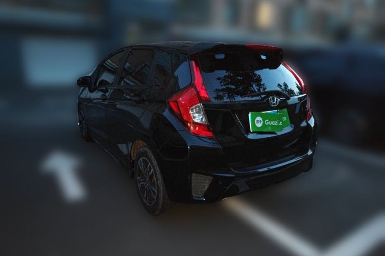 Used Honda Fit 2014 1.5L LX CVT Comfort Model Rear Left 45 Deg