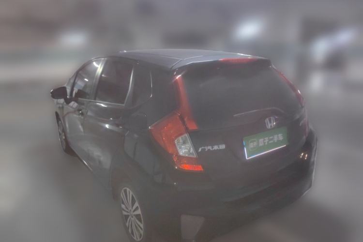 Used Honda Fit 2014 1.5L LX CVT Comfort Model Rear Left 45 Deg