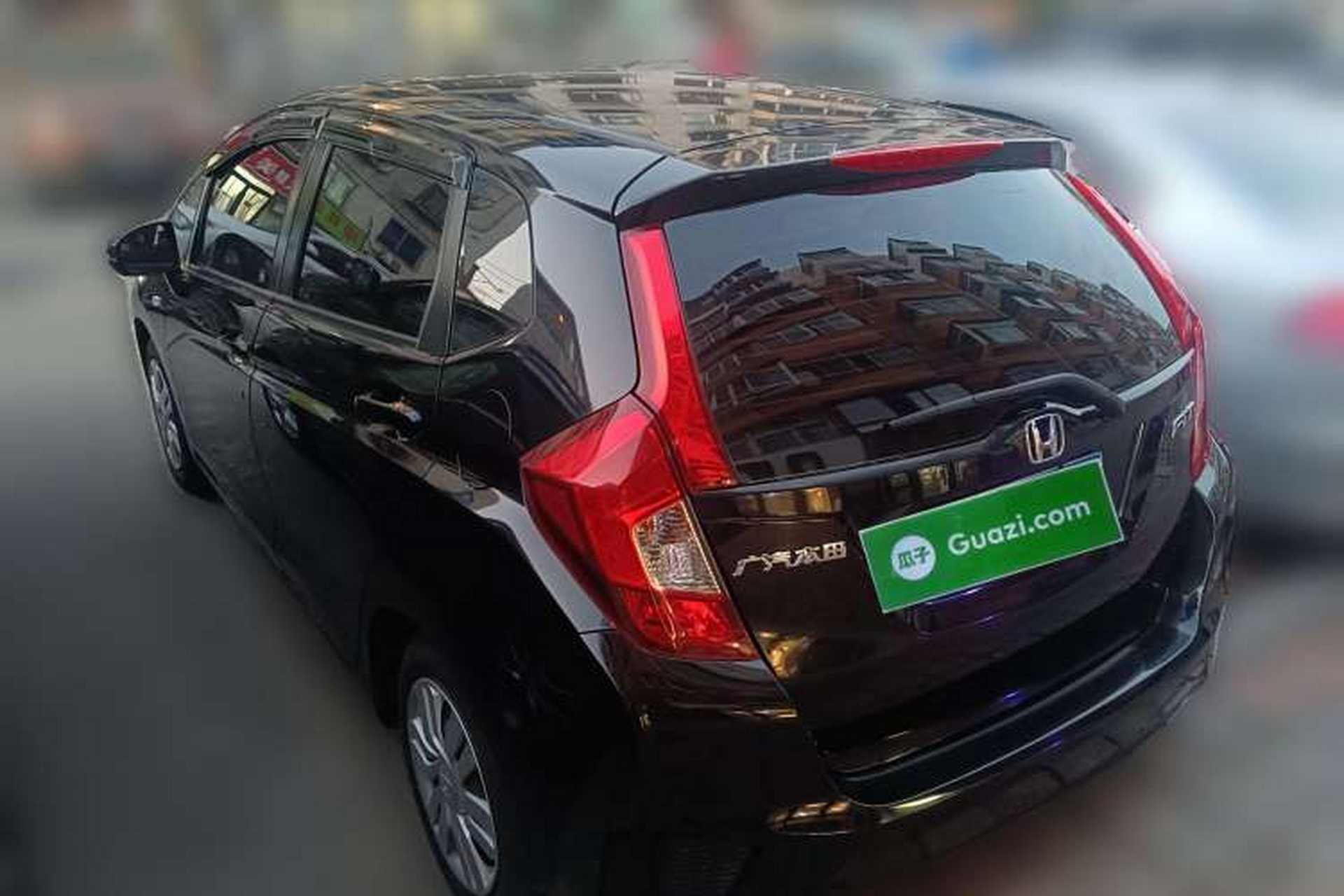 Used Honda Fit 2014 1.5L LX CVT Comfort Model Rear Left 45 Deg