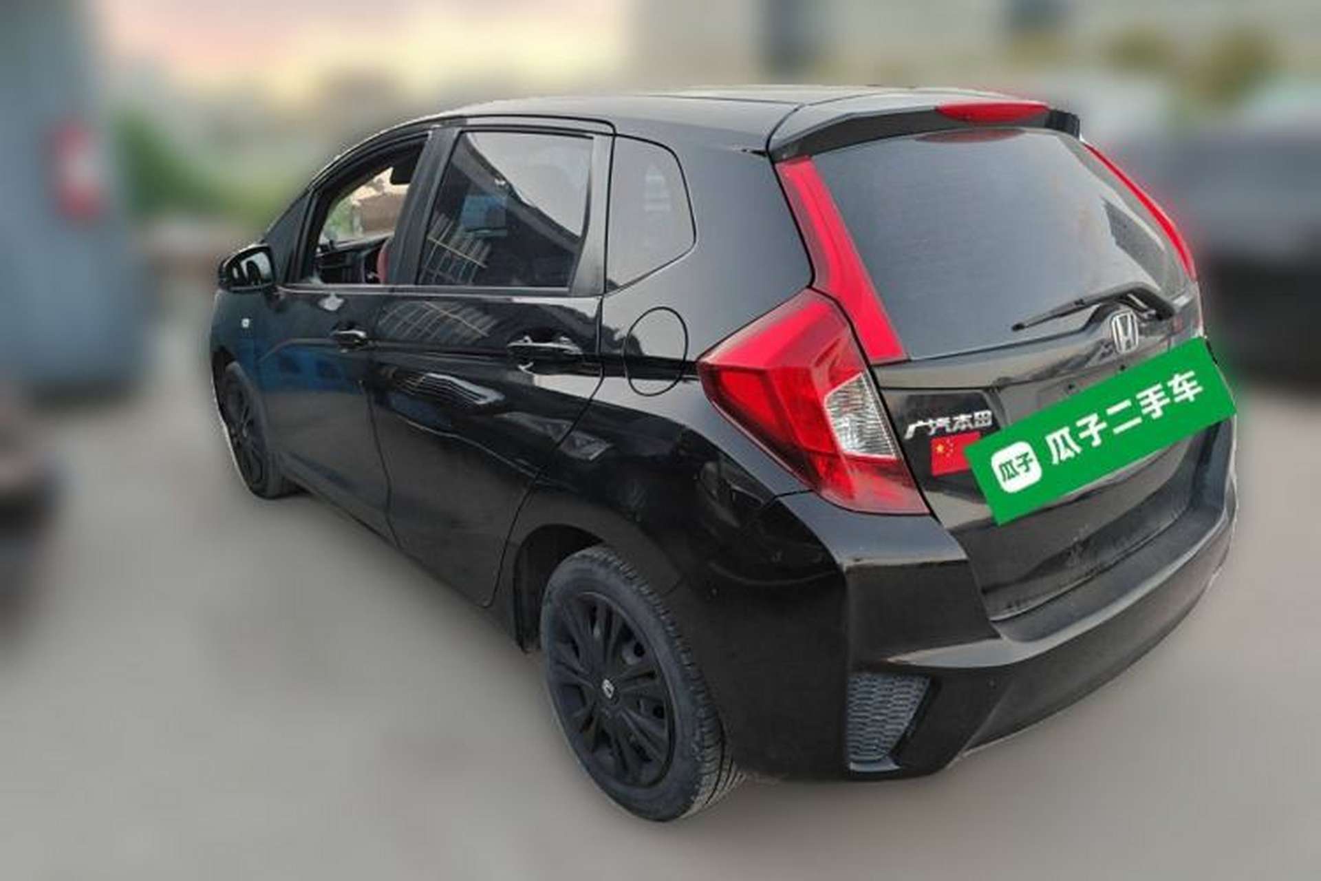 Used Honda Fit 2014 1.5L LX CVT Comfort Model Rear Left 45 Deg