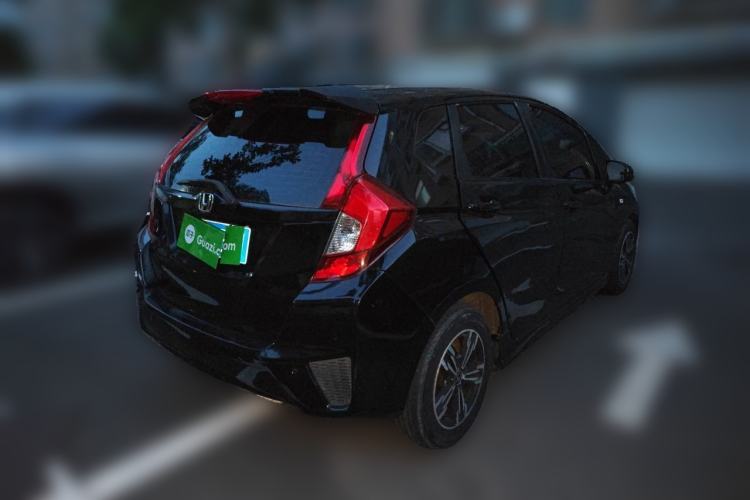 Used Honda Fit 2014 1.5L LX CVT Comfort Model Rear Right 45 Deg
