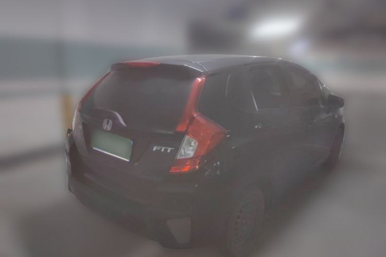 Used Honda Fit 2014 1.5L LX CVT Comfort Model Rear Right 45 Deg