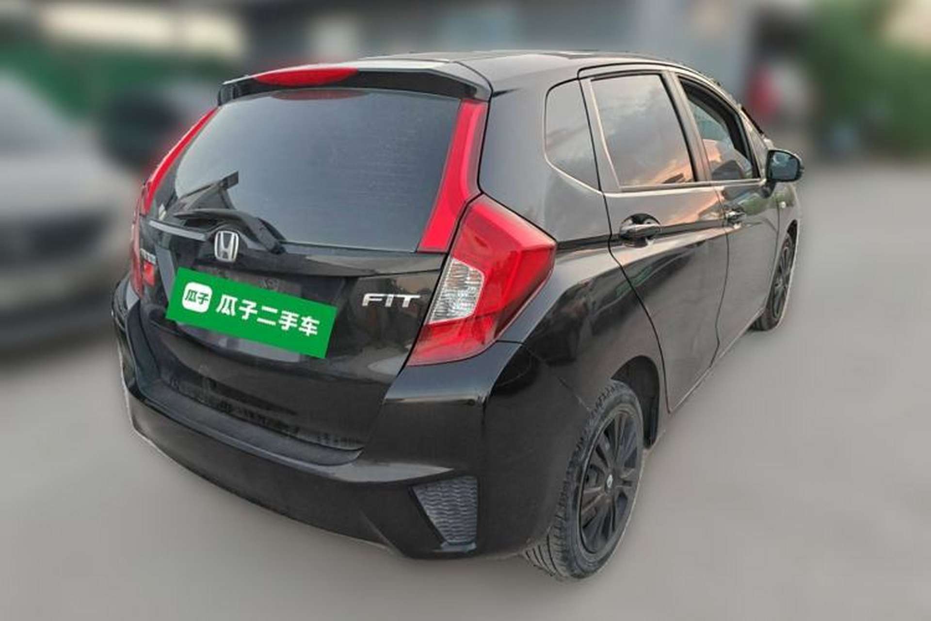 Used Honda Fit 2014 1.5L LX CVT Comfort Model Rear Right 45 Deg