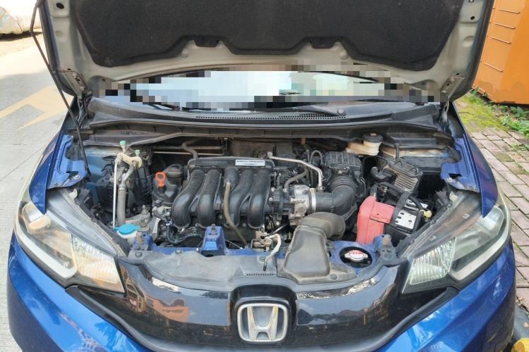 Used Honda Fit 2014 1.5L LX CVT Comfort Model Engine Bay