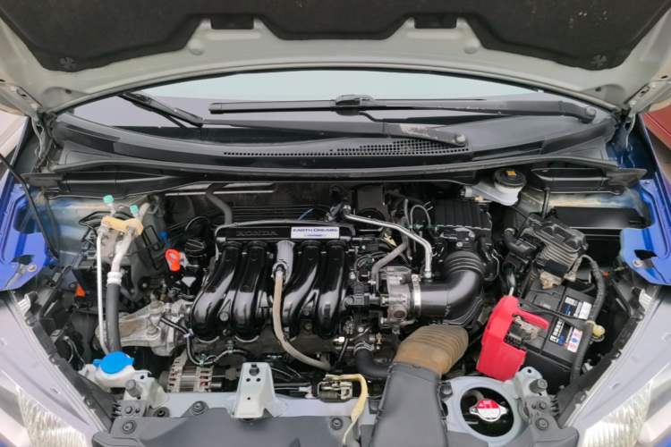 Used Honda Fit 2014 1.5L LX CVT Comfort Model Engine Bay