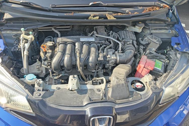 Used Honda Fit 2014 1.5L LX CVT Comfort Model Engine Bay