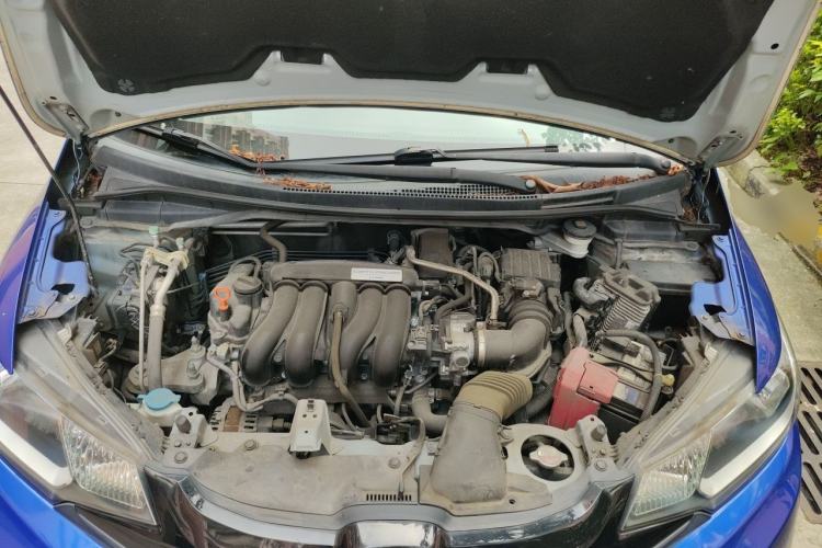 Used Honda Fit 2014 1.5L LX CVT Comfort Model Engine Bay