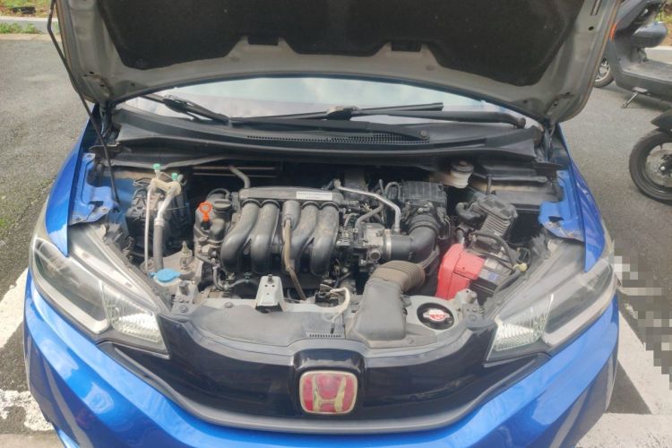 Used Honda Fit 2014 1.5L LX Manual Comfort Model Engine Bay
