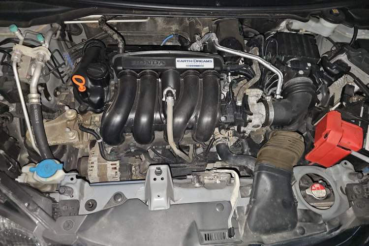 Used Honda Fit 2014 1.5L LX CVT Comfort Model Engine Bay