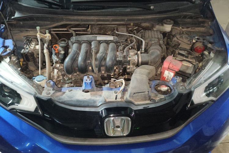 Used Honda Fit 2014 1.5L LX CVT Comfort Model Engine Bay