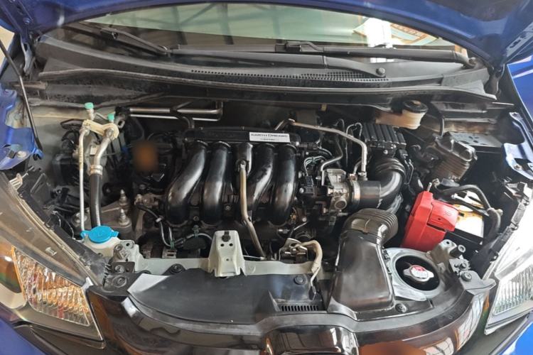 Used Honda Fit 2014 1.5L LX CVT Comfort Model Engine Bay