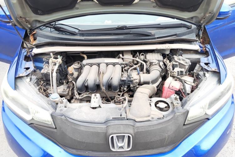 Used Honda Fit 2014 1.5L LX CVT Comfort Model Engine Bay
