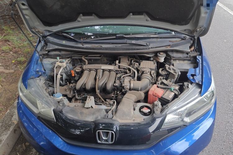 Used Honda Fit 2014 1.5L LX CVT Comfort Model Engine Bay