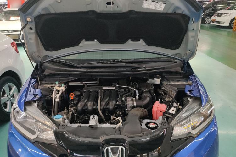 Used Honda Fit 2014 1.5L LX CVT Comfort Model Engine Bay